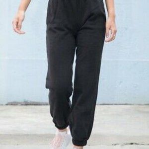 Black Rosa Sweatpants Brandy Melville
